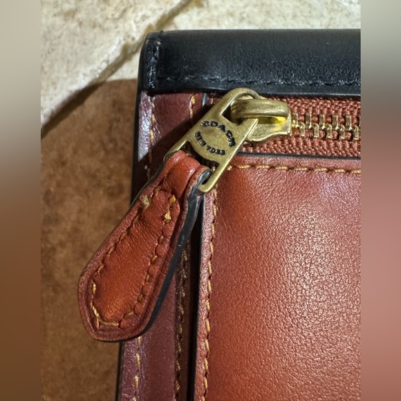 Coach Color-Block Slim Envelope Wallet - Picture 5 of 13